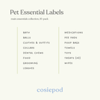 Pet Essentials Sticker Labels